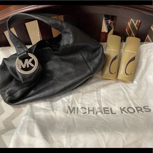 Authentic Michael Kors soft leather bag